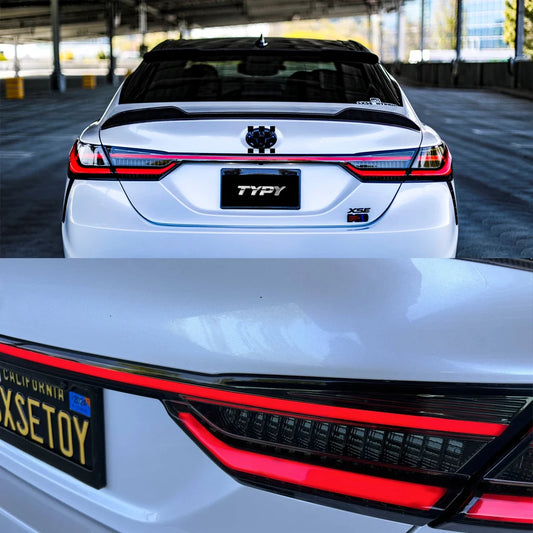 Toyota Camry 8th Gen Taillight 2018-2024 Upgrade Modified to New DRL Dynamic Turn Signal LED Taillight